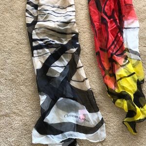 Christian Lacroix silk scarf